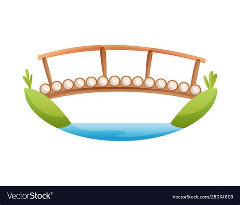 Bridge Urban Crossover Architecture Royalty Free Vector