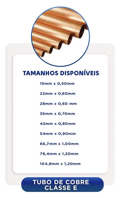 Tubo De Cobre Classe E Soluc Es Industriais