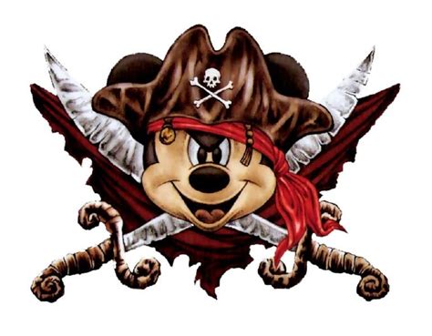 Pirate Mickey Mickey Mouse Disney Art Disney Mickey