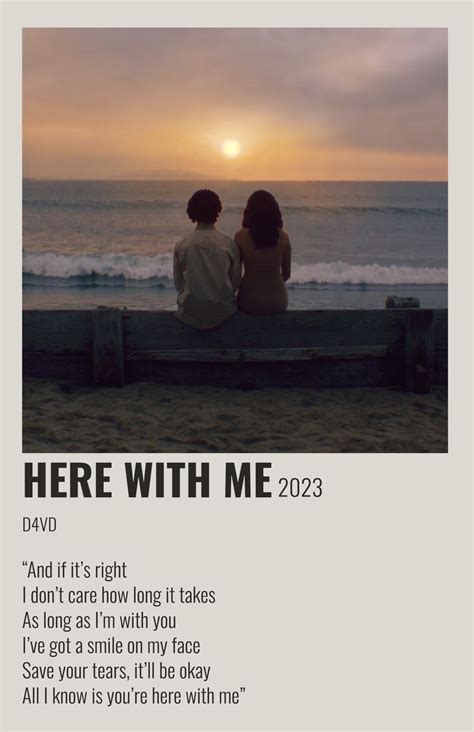 here with me song poster | Music poster ideas, Music album covers ...