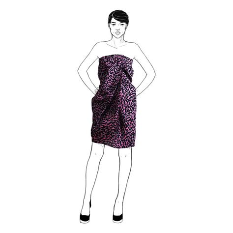 Lanvin Leopard Print Cocktail Dress