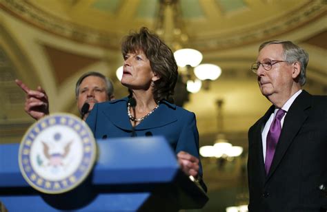 Senator Lisa Murkowski Jokingly Answers 'Neigh' on Horse Protection ...