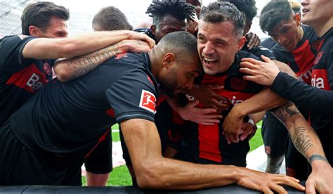 Hist Rico El Bayer Leverkusen Se Consagr Campe N Invicto De La