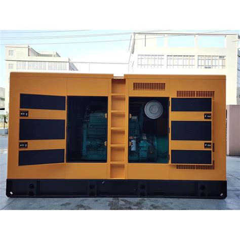 100 Kva 500kva Water Cooled 34kw Set Power Portable Diesel Generator