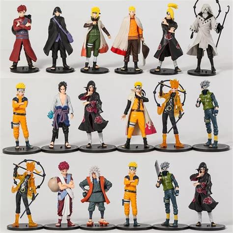 Jual Action Figure Naruto Set Pcs Naruto Sasuke Kakashi Set A