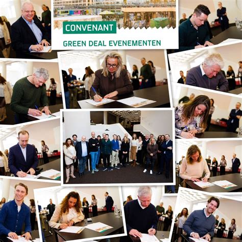 Glow Glow Tekent Overeenkomst Green Deal Evenementen