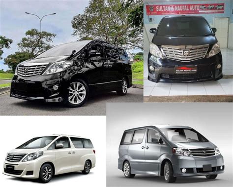 Auto Sultan Ini 6 Pilihan Toyota Alphard Harga Di Bawah Rp500 Juta