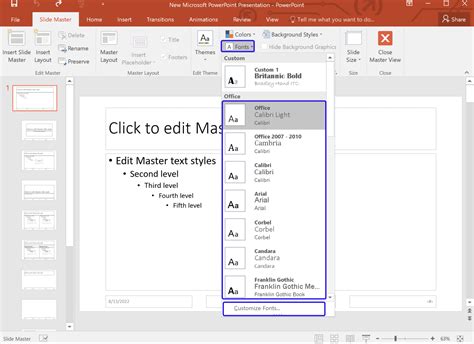 How To Change Default Font In Powerpoint Gear Up Windows