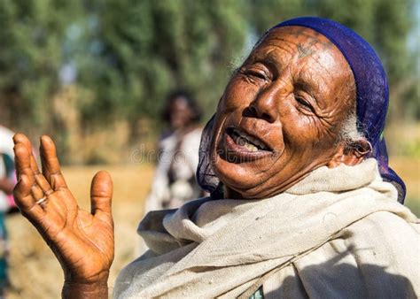 Axum Ethiopia Feb Ethiopian Woman Seen On The Road From