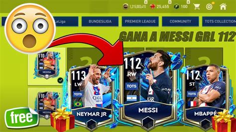 CÓMO GANAR a MESSI GRL 112I TOTS FIFA MOBILE 23 NEYMAR TOTS MOMENTOS