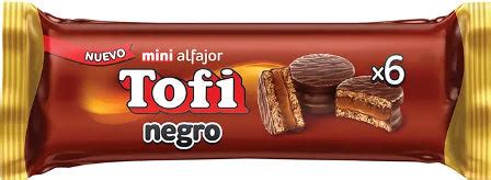 MINI ALFAJOR TOFI CHOCOLATE 16 x 6 (24gr ea.) | Los Tanitos