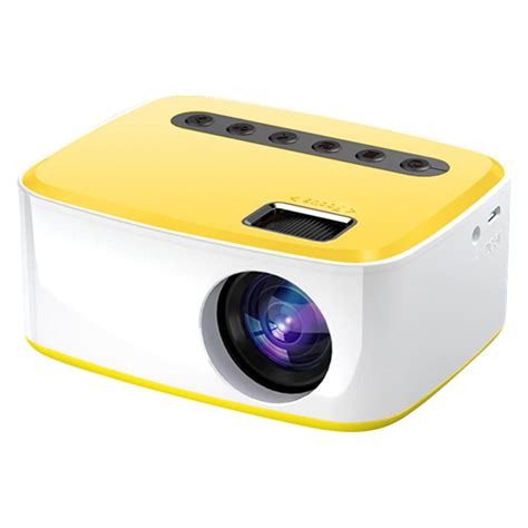 T20 Mini Led Projector Portable Video Player Miniature Cinema 1080p Hd