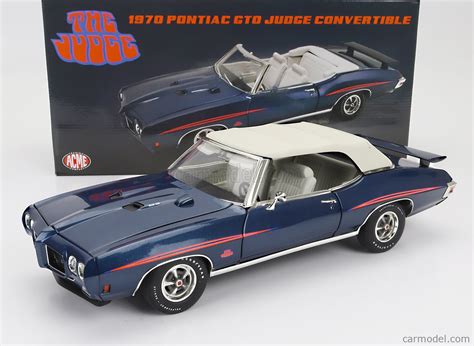 ACME MODELS A1801221 Scale 1 18 PONTIAC GTO JUDGE CABRIOLET 1971