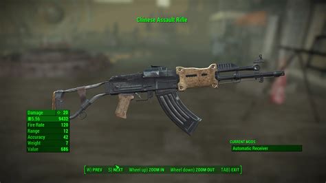 Junkmaster Chinese Assault Rifle Progress At Fallout 4 Nexus Mods And