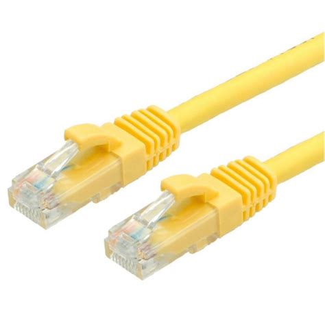 Equip Cabo De Rede UTP Cat 6 0 5m Amarelo PcComponentes Pt