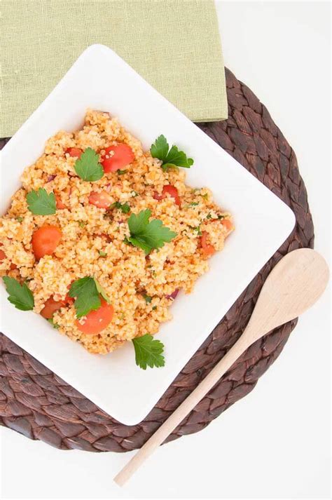 Easy Bulgur Salad - Vegan Family Recipes