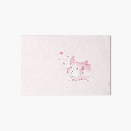 "Yae Miko Fox Form Kitsune - Genshin Impact Cute" Art Board Print for ...