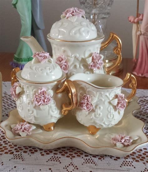 Pink Roses Tea Set | Tea pots vintage, Tea cups vintage, Victorian tea sets