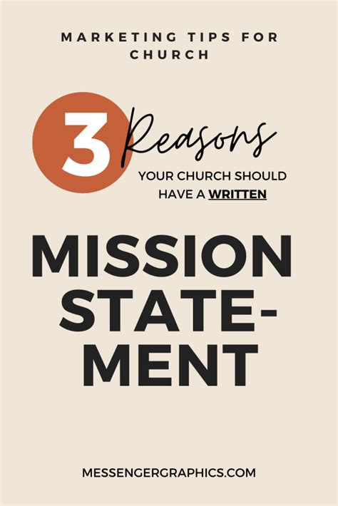 3 reasons why a mission statement for church is important - Sermon ...