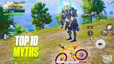 Top 10 MythBusters PUBG MOBILE BGMI Tips And Tricks 1 9 Update PUBG