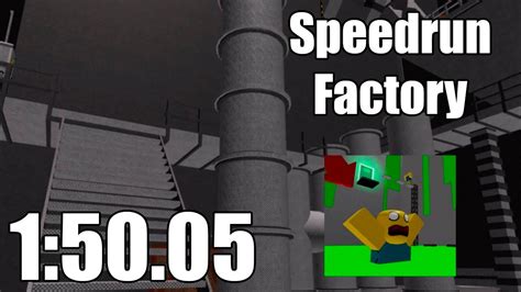 Acid Escape Factory Speedrun Roblox Youtube