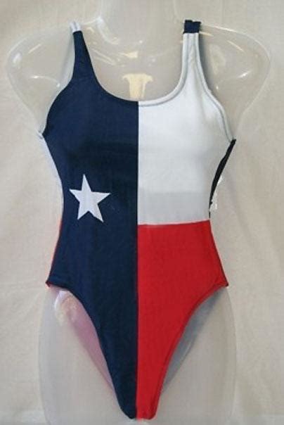 Texas Flag One Piece Swimsuit Fantasiawear