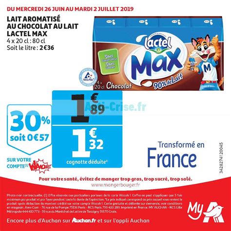 Anti Crise Fr Catalogue My Auchan Du 26 Juin Au 02 Juillet 2019MY