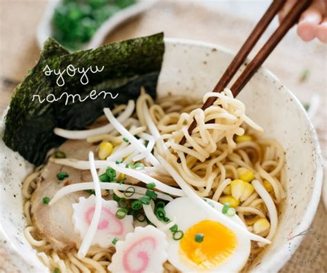 Shoyu Ramen Is One Of Japans Famous Ramen Flavours Made From A Soy