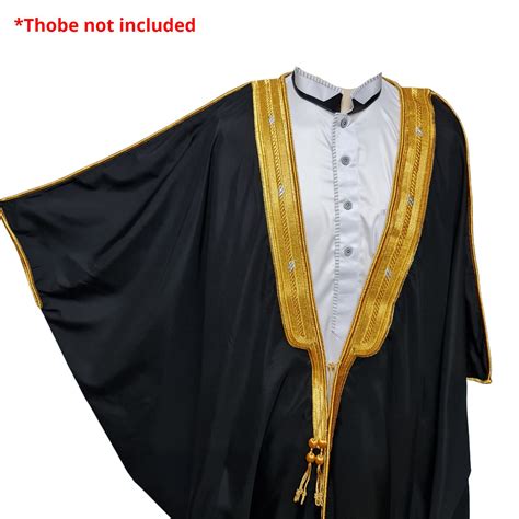 Men S Premium Quarter Sleeve Arabian Bisht Cloak