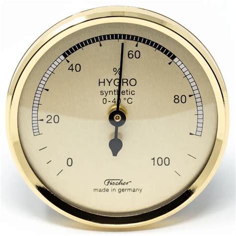 Hygrometer Synthetic ø 68 Mm Fischer