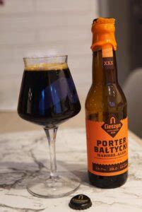 Browar Zamkowy Cieszyn Porter Bałtycki Barrel Aged Piwo z piwem i o