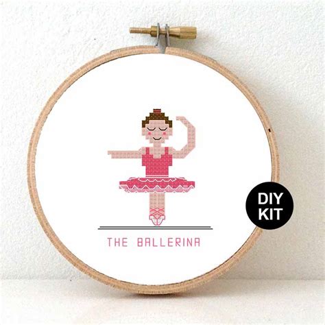 X Ballerina Cross Stitch Pattern Studio Koekoek