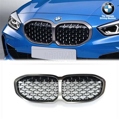 Genuine Bmw M Performance Retrofit Cerium Grey Front Grille For 1