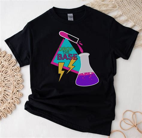 Drop The Base Science Rock Tee Chemistry T Shirt Chemistry Etsy