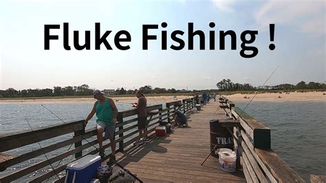 Fluke Fishing From Bayshore Waterfront Park New Jersey