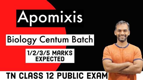 Apomixis Biology Centum Batch Youtube