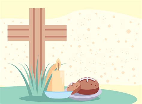 easter religious celebration  vector art  vecteezy