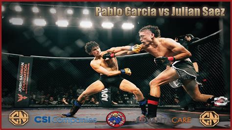 Combat Night Pro Tampa Pablo Garcia Vs Julian Saez Youtube