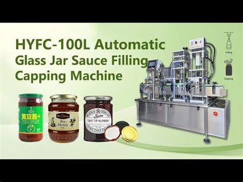 Automatic Filling Capping Machine Glass Jar Sauce Filler Lug Lid