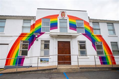 Virtual Rainbow Becomes Real At Hospital Guernsey Press