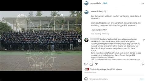 Profil Emmeril Khan Mumtadz Putra Sulung Ridwan Kamil Yang Hilang Di