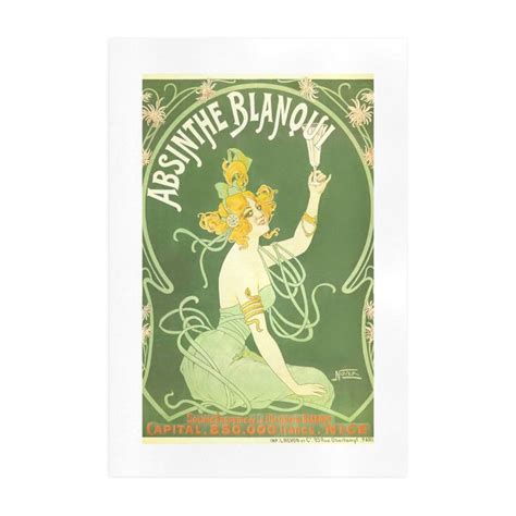 Absinthe Blanqui Beautiful Green Fairy Art Print X Art