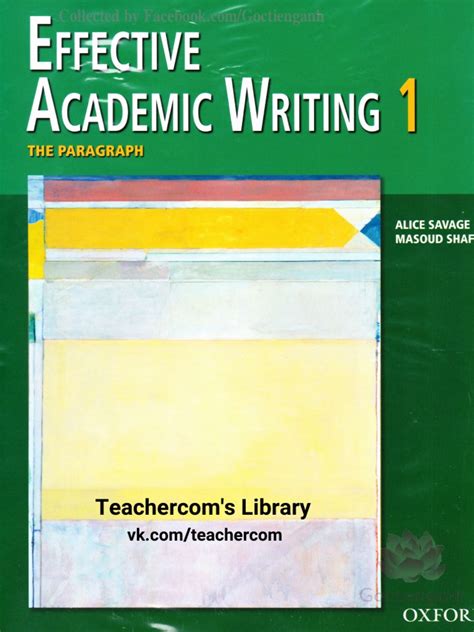 Effective Academic Writing 1 Pdf