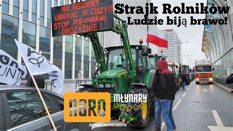 Strajk Rolników W Łodzi 09 02 2022 YouTube