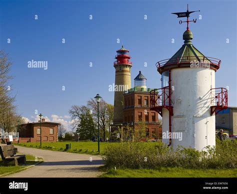 Leuchtt Rme Am Kap Arkona R Gen Deutschland Stockfotografie Alamy