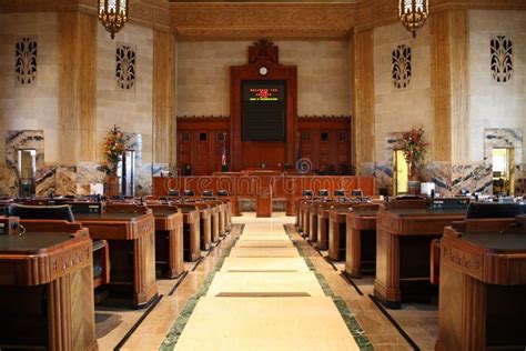 Legislative Chamber stock image. Image of desk, capital - 7303173