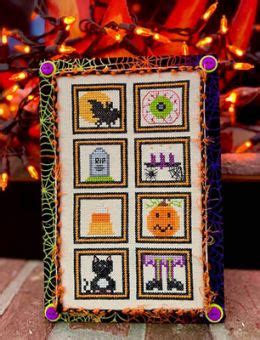 Cross Stitch Corner Pickle Barrel Designs Halloween Stamp