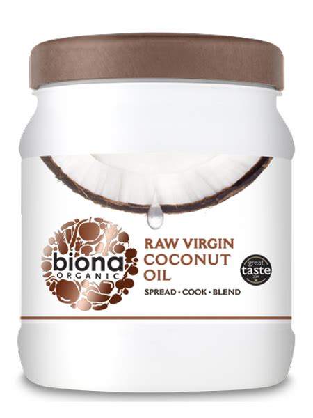 Virgin Coconut Oil Organic G Biona Healthy Supplies