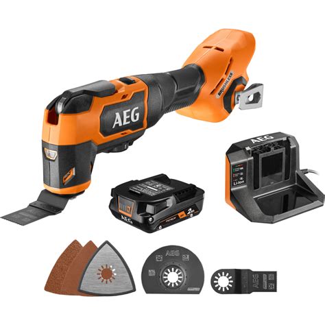 18v Brushless Multi Tool 20ah Force Kit Aeg