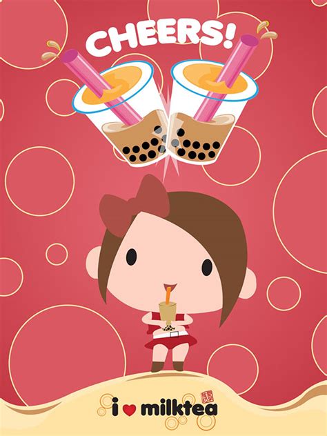 I Love Milk Tea On Behance